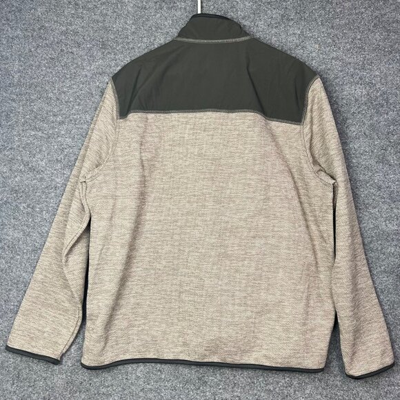 NEW G.H. Bass Co. Sweater Mens 2XLarge Pullover Snap Fleece Jacket - Picture 2 of 8